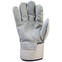 Комбинированные утепленные кожаные перчатки Jeta Safety размер XXL/11 JSL-601-11/XXL