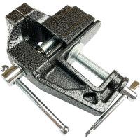 Тиски для моделирования с струбциной Спец 60мм / ПРОМО СПЕЦ-3689