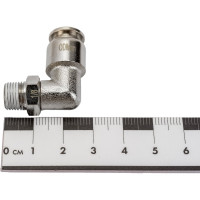 Цанговый разъем Г-образный (1/8"; 8x6 мм) Rossvik B184/5.R