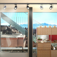 Трековый однофазный светильник NOVOTECH трехжильный светодиодный LED 1 358801