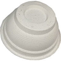 Кашпо-пиала Осколпласт 2.5 л, мраморное 250-08