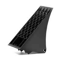 Противооткатный упор Partex 200 мм, пластик, черный НФ-00000009-1