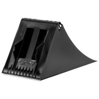 Противооткатный упор Partex 200 мм, пластик, черный НФ-00000009-1