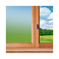 Пленка самоклеящаяся витражная Рыжий кот 0,45x2м, матовый прозрачный 104322