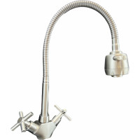 Смеситель для кухни OUTE с гибким изливом T45113B-8