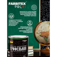 Грифельная краска для школьных досок Farbitex (черный; 1 л) 4300009204