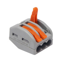 Соединительная-монтажная 3-проводная клемма DORI СМК 222-413 (20 шт.) 46400