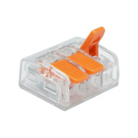 Соединительная 3-проводная клемма DORI СМК 221-413 (20 шт.) 46424