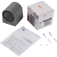 Фасадный светильник Jazzway PDL-R 72080 GU10 -1 под лампу GU10 GR 230В IP65 5039933