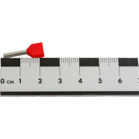 Штыревой втулочный изолированный наконечник TDM ELECTRIC НШвИ (2) 1,5x12, двойной, 20 штук SQ0568-0052