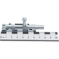 Накладная задвижка СКОБЯНОЙ ЗТ-12 малая, цинк 002369