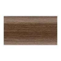 Напольный плинтус с центральной планкой IDEAL Классик 55 мм, 2.2 м, 291 орех К-П55п 291 ОРХ