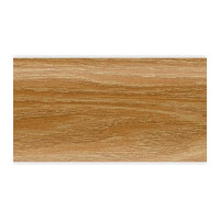 Напольный плинтус с центральной планкой IDEAL Классик 70 мм, 2.2 м, 206 дуб коньячный К-П70п 206