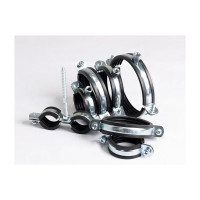 Хомут с EPDM уплотнителем UWS 59-65 мм, 2", с гайкой М8, в комплекте ш+д 022.200.S 130793