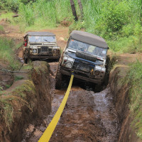 Динамическая стропа Goodyear рывковая, с шаклом, 5 тонн, 5 метров GY004011