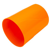 Стакан для пишущих принадлежностей Осколпласт оранжевый 300-12