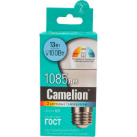 Светодиодная лампа Camelion LED13-A60-SD/E27 с изменением цветовой температуры 13Вт 220В 14747
