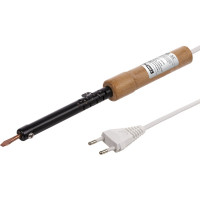 Паяльник электрический с деревянной ручкой ПД-40 TDM ELECTRIC, ЭПСН, мощность 40 Вт, 230 В, плоское жало, серия "Гранит" SQ1025-0402