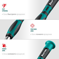 Отвертка для точных работ KRAFTOOL Precision-51 со сменными битами 51 предмет 25691