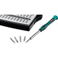 Отвертка для точных работ KRAFTOOL Precision-51 со сменными битами 51 предмет 25691