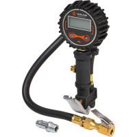 Пистолет для накачки шин с цифровым манометром Airline PRO 14BAR, с клапаном сброса ATBU008