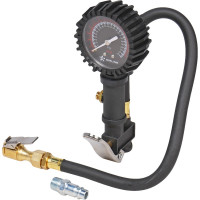 Пистолет для накачки шин с манометром Airline PRO 16АТМ, с клапаном сброса ATBU007