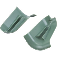 Наружный угол для плинтуса IDEAL Классик 55 мм, 027 зеленый К-П55-Нк-Ф2 027 ЗЕЛ