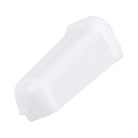 Наружный угол для плинтуса DECONIKA (55 мм; 001-G белый глянец; 2 шт.) Д-П55-Нк-Ф2 001-0 БЕЛ-Г