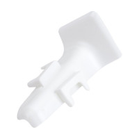 Внутренний угол для плинтуса DECONIKA (55 мм; 001 белый 2 шт.) Д-П55-В-Ф2 001 БЕЛ