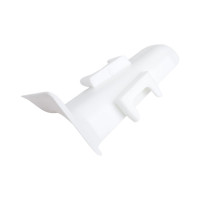 Внутренний угол для плинтуса DECONIKA (55 мм; 001 белый 2 шт.) Д-П55-В-Ф2 001 БЕЛ