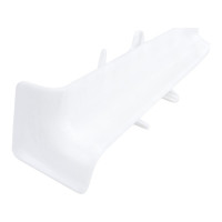 Внутренний угол для плинтуса DECONIKA (70 мм; 001 белый; 2 шт.) Д-П70-В-Ф2 001 БЕЛ