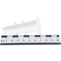 Внутренний угол для плинтуса DECONIKA (70 мм; 001 белый; 2 шт.) Д-П70-В-Ф2 001 БЕЛ