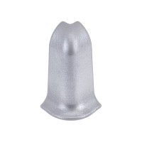 Наружный угол для плинтуса Ideal 55мм Классик 081 серебристый К-П55-Нк-Ф2 081 СРБ