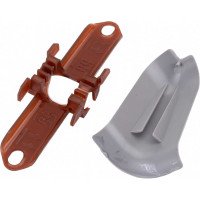 Наружный угол для плинтуса Ideal 55мм Классик 081 серебристый К-П55-Нк-Ф2 081 СРБ