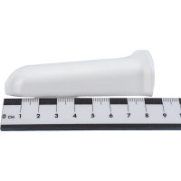 Наружный угол для плинтуса IDEAL Классик 85 мм, 001 белый К-П85-Нк-Ф2 001 БЕЛ