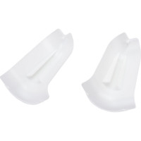 Наружный угол для плинтуса IDEAL Классик 55 мм, 001 белый К-П55-Нк-Ф2 001 БЕЛ