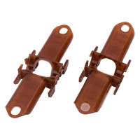 Наружный угол для плинтуса IDEAL Классик 55 мм, 001 белый К-П55-Нк-Ф2 001 БЕЛ