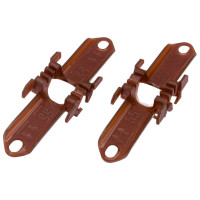 Наружный угол для плинтуса IDEAL Классик 55 мм, 001 белый К-П55-Нк-Ф2 001 БЕЛ