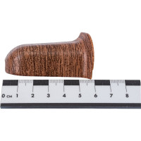 Наружный угол для плинтуса IDEAL Классик 55 мм, 293 орех темный К-П55-Нк-Ф2 293 ОРХ ТЕМ