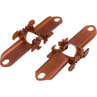 Наружный угол для плинтуса IDEAL Классик 55 мм, 253 ясень серый К-П55-Нк-Ф2 253 ЯСН СЕР