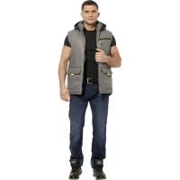 Жилет Эксперт Спецодежда Универсальный серый/неоновый, р. 52-54, рост 182-188 6446000029605