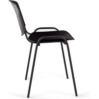 Стул Staff Iso Plast черный каркас, пластик черный CF-009 532569