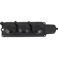 Удлинитель на каучуковой рамке Gigant Professional PEC-022 с/з КГ 3х2,5 4000Вт 3 розетки 10м 80052