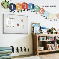 Магнитно-маркерная доска Staff 60x90 см, металлическая рамка, ECO 238137