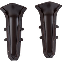 Внутренний угол для плинтуса IDEAL Классик 70 мм, 303 Венге темный К-П70-В-Ф2 303 ВНГ ТЕМ