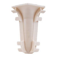 Внутренний угол для плинтуса IDEAL Классик 55 мм, 251 ясень К-П55-В-Ф2 251 ЯСН