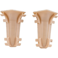 Внутренний угол для плинтуса IDEAL Классик 55 мм, 203 дуб беленый К-П55-В-Ф2 203 дуб БЛН