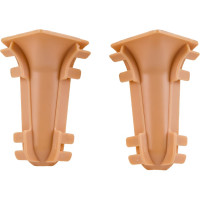 Внутренний угол для плинтуса IDEAL Классик 55 мм, 201 дуб К-П55-В-Ф2 201 дуб