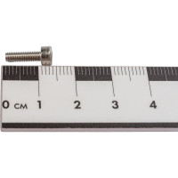 Болт с внутренним шестигранником ВИРТУОЗ 3x10 мм, DIN 912, нержавеющая сталь А2, 4 шт. 35725