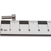 Болт с внутренним шестигранником ВИРТУОЗ 4x12 мм, DIN 912, нержавеющая сталь А2, 4 шт. 35756